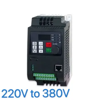 0.75 kw VSD 50Hz 60Hz 220 V 1 faz giriş 380 V 3 faz çıkış frekans çevirici VFD