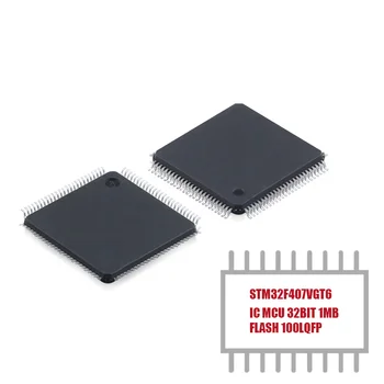 1 ADET STM32F407VGT6 ARM Cortex-M4 Serisi Mikrodenetleyici IC 32-Bit 168 MHz 1 MB (1 M x 8) FLAŞ 100-LQFP (14x14) MCU
