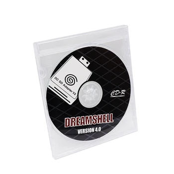 10 adet bir lot SD / TF Kart Okuyucu Adaptörü için CD ile Sega Dreamcast Dreamshell V4. 0 Oyun Konsolu Aksesuarları