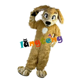1059 Brwon köpek maskot kostüm kostümleri yetişkin karikatür hayvan tatil Cosplay giyim için