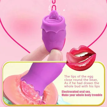 11 Modları Dil Vibratörler Vibratör Yetişkin Ürünleri Oral Klitoris Stimülatörü G-spot Erotik USB Seks Oyuncakları