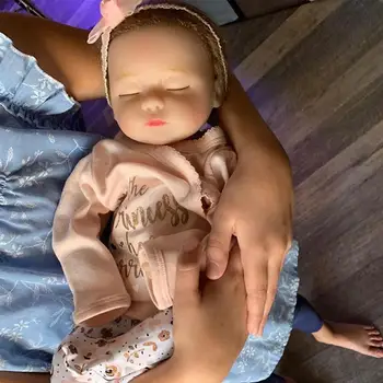 16 İnç Bebek Yumuşak Vücut Bebek Sevimli El Yapımı Silikon Doğum Günü Noel Ve Bebek Çocuk Noel Bebek Bebek Bebek Hediye Pla G2h8