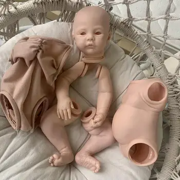 17 İnç Yeniden Doğuş Kiti Gerçekçi Newbirth Bebek Kiti Bitmemiş Boyasız Kiti Parçaları Boş Demonte Kı İ8v6