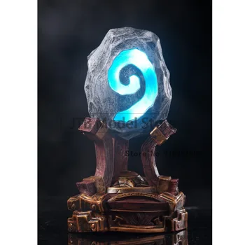 19 CM Oyuncaklar World Of Warcraft Şekil Hearthstone Legend Çevreleyen Solunum Lambası Animasyon El Yapımı Modeli Süsler WOW Hediye