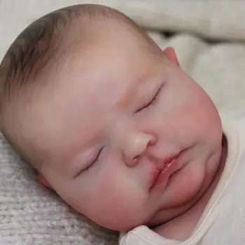 20 İnç Uyku Yeniden Doğuş Gerçekçi Newbirth Kiti Gerçek Yumuşak Uyku Bebek Kiti Dıy Boş Kiti Malzemeleri İçin K Y2k7