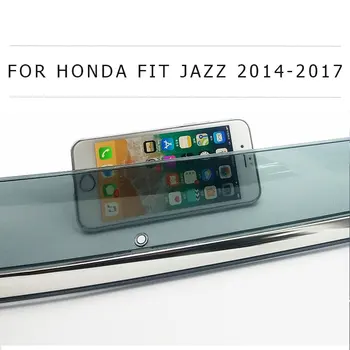 2016 2017 krom yan rüzgar pencere deflector visor araç ön camı windows aksesuarla Honda Fit Caz-2017 Için YCSUNZ