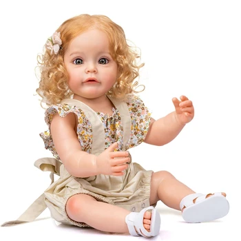 21in Dollhouse Kafkas Bebek Reborns Kawaii Kız Bebek Dolması Oyuncak Yenilik Hediye