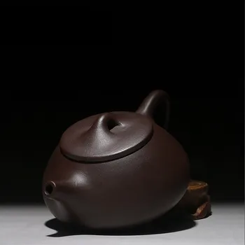260 ml Wholsale Yixing Mor Kil demlik El Yapımı Hakiki Çin Kung Fu Zisha Çay Potu Hediye Kutusu Paketi Ücretsiz Kargo