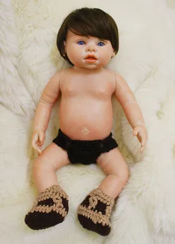 43 cm tam vücut silikon vinil erkek kız bebekler reborn sahte reborn bebekler bebekler için çocuk hediye girebilirsiniz su bebe alive boneca