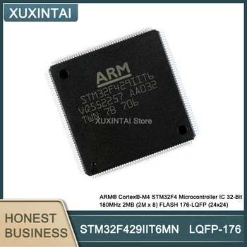 5 Adet / grup STM32F429IIT6 ARM ® Cortex® - M4 STM32F4 Mikrodenetleyici IC 32-Bit 180 MHz 2 MB (2 M x 8) FLAŞ LQFP-176 (24x24)