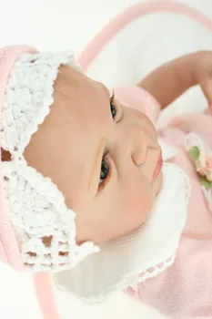50 CM Silikon Bebek Reborn Bebekler Gerçekçi Bebek Reborn Bebekler Oyuncaklar Kız Pembe Prenses Hediye Brinquedos Anneler Eğitim Bebek