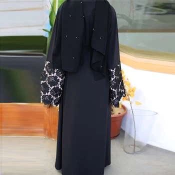 Abaya Eid Mubarak Kimono Hırka Başörtüsü Türk Müslüman Elbise İslam Giyim Abayas Kadınlar İçin Kaftan Dubai Kaftan Ramazan Elbise