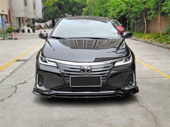 AIIıon için ön kürek Gövde kiti spoiler 2021-2022 Toyota Asya aslan ABS Arka dudak spoiler ön Tampon Difüzör Tamponlar Koruyucu
