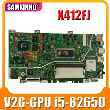 Akemy Anakart asus için dizüstü X412FB X412FJ X412FL X412F A412F F412F Laptop Anakart W / 4 GB RAM V2G-GPU ı5-8265U