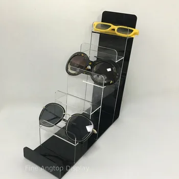 Akrilik 6 katmanlı Cüzdan Ekran Takı Standı Güneş Gözlüğü Tutucu