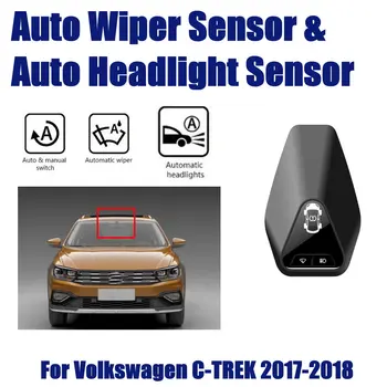 Araba Aksesuarları Akıllı Sürüş Asistanı Sistemi VW C-Trek 1.5 L 2018-2019 Otomatik Otomatik Yağmur Silecek ve Far Sensörleri