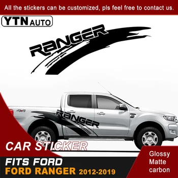 Araba Çıkartmaları Ford Ranger Için Wildtrack Raptor T6 T7 T8 2012-2020 Lastik Baskı Off Road Vinil Grafik Çıkartmaları Araba Çıkartmaları