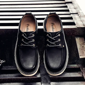 Ayakkabı Erkekler Rahat rahat ayakkabılar Erkekler Erkek Nedensel Siyah Moda Sapato Masculino Deri Nefes 2020 Yeni Yaz