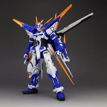 Bandai Anime Modeli Montaj Gundam MG 1/100 Yoldan Mavi Çerçeve D Action Figure Robot Dekorasyon Oyuncak çocuk Hediye