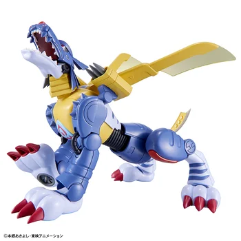 Bandaı Orijinal Şekil-rise Digimon Macera Metal Garurumon Eklemler Hareketli Anime Action Figure Mobel Oyuncaklar Hediyeler için Çocuk