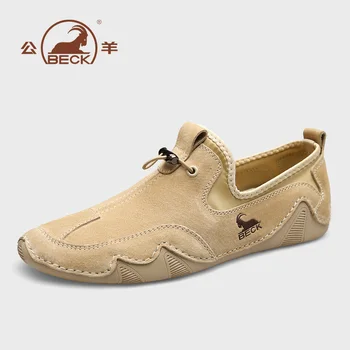 Beck 2020 erkekler günlük mokasen ayakkabı hakiki deri rahat mokasen rahat astar moda sürüş erkek ayakkabısı