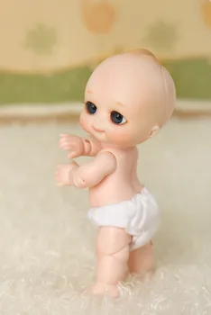 Bjd bebek sd 1 / 8bjd Çıplak bebek BB belden bebek yüksek kalite ücretsiz gözler