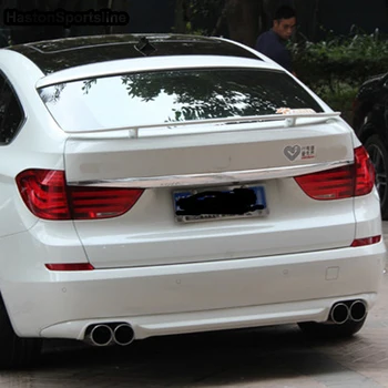 BMW 5 Serisi GT için F07 HM Stil Boyasız Astar Bagaj Spoiler Araba Kanat 2010-2013
