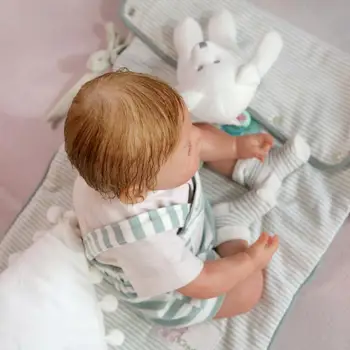 Butik Yeniden Doğmuş bebek bebek gibi yenidoğan erkek bebek silikon bebekler için çocuk hediye iCradle koleksiyonu bebek bebes reborn 52 cm