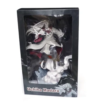 Deluxe GK Uchiha Madara Action Figure PVC Büyük Mükemmel Anime Modeli Heykeli Oyuncak Koleksiyon Hediyeler 36 cm
