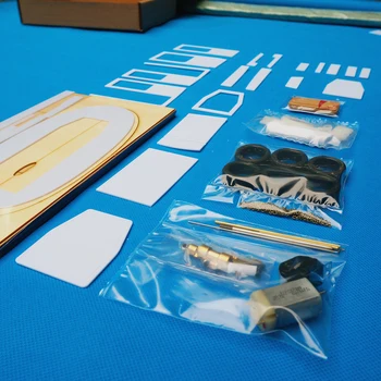 DIY Q2 Mini Römorkör Modeli Kiti Q Yumurta Gemi Kurtarma Gemisi Simülasyon Uzaktan Kumanda çocuk doğum günü hediyesi