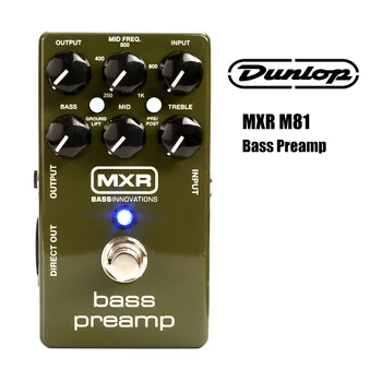 Dunlop MXR M81 Bas Preamp Bas Gitar Efekt Pedalı