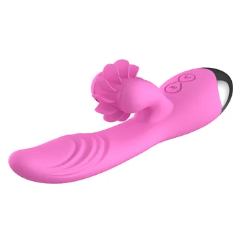 Elektrikli Vibratörler kadınlar için Seks Oyuncakları otomatik dil yalama dönen Yapay Penis akıllı ısıtma kadın Masturbator oyuncaklar A251