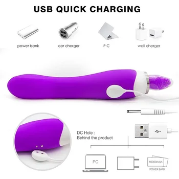 Emme vibratör yalama masaj ısıtma oyuncaklar Klitoris Dil titreşimli Meme Emme oral seks stimülatörü seks oyuncakları kadınlar için