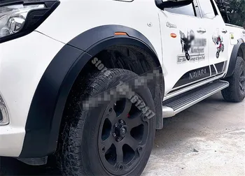 Ford Ranger için T7 T8-2019 Mat Siyah Tekerlek Kaş Yuvarlak Ark Çamurluk Çamur Flaps Çamurluklar Splash Muhafızları Araba styling