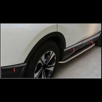 Honda CR - V 2017 için 6 ADET Araba ABS Krom Dış Araba Yan Kapı Vücut Trim Kalıp Aksesuarları Yan Kapak Trim