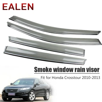 Honda Crosstour Için EALEN 2.4 L 3.5 L 2010 2011 2012 2013 Styling Deflector Guard Aksesuarları 4 Adet / 1 Takım Duman Pencere Yağmur Visor