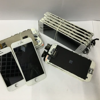HSYK Orijinal Iyi Ekran Dokunmatik Ekran Yenilenmiş LCD Için iPhone 7 6 6 s Artı 7 Artı Siyah Beyaz Digitizer Meclisi