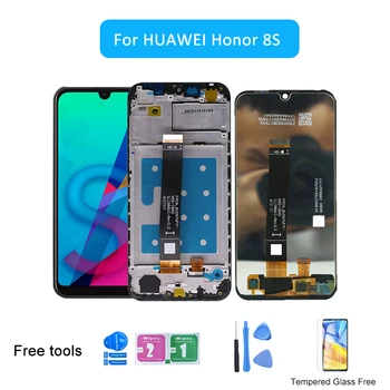 Huawei Onur için 8 S dokunmatik ekranlı sayısallaştırıcı grup Telefonu Parçaları Tamir Için Onur 8 S KSA-LX9 KSE-LX9 lcd ekran