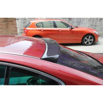 Infiniti İÇİN gerçek Karbon Fiber çatı spoileri Q50 Q50S Araba Arka Pencere Dudak Kanat Kuyruk Yüzgeci Q50 Spoiler Aksesuarları-20