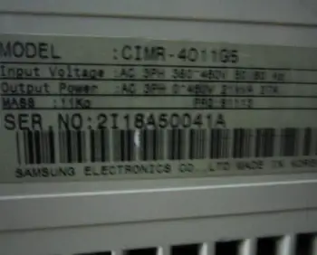 Inverter CIMR-4011G5 11KW 380 V, kullanılan bir, 90 % görünüm yeni, 3 ay garanti , hızla nakliye