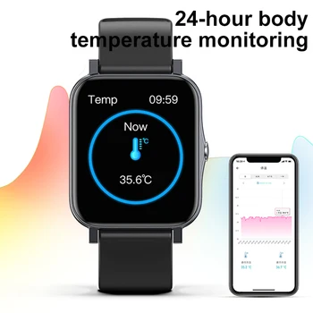 IP68 Su Geçirmez akıllı saat erkek Bilek Dijital Smartwatch Kadınlar İçin Uyku Monitör Spor Bilezik İçin Andorid IOS Izle