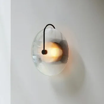 ıskandinav led kristal duvar lambası banyo ışık penteadeira yatak odası lambası ev deco yatak odası