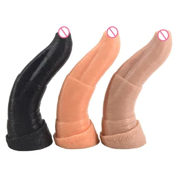 İmitasyon Fil Burun Büyük Hayvan Yapay Penis Viraj Vücut Yetişkin Ürünleri Penis Süper Büyük Anal Oyuncaklar Kadınlar İçin Masturbator Seks Shop