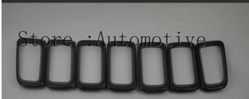 Jeep Pusula 2011 2012 2013 2016 için Ön ızgara Tamponlar Koruyucular Kapak Trim Araba Ön bar ızgara kapağı styling