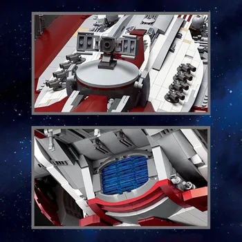 Kalıp Kral Drone Yıldız Destroyer Uzay Gemisi Serisi Wars Tuğla Set Uzay Dev Uzay Gemisi Yapı Taşları Oyuncak Çocuklar İçin