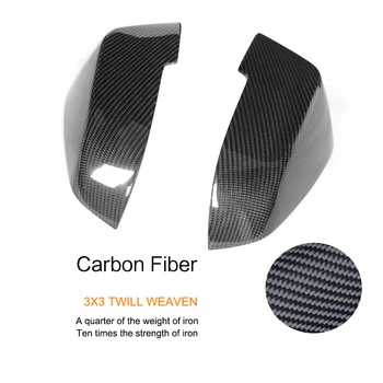 Karbon Fiber Oto Araba Yan İnceleme Ayna BMW F07 GT 2016 İçin Kapak Caps