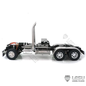 LESU 1/14 Metal Kral Hauler 6*6 Şasi için RC TAMİYA Traktör Kamyon DIY Modeli TH18493-SMT5