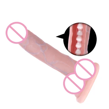 Manrıch Penis Adam Yapay Penis Gerçekçi Vajinal Topları Dildosex Oyuncak Vibratörler Seks Oyuncakları Kadınlar İçin Anal Dilatör Yastık Seks Oyuncakları