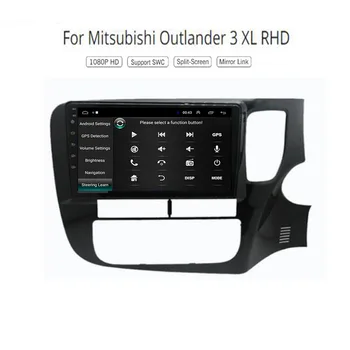 Mitsubishi Outlander 3 XL RHD için 2012 2013-2020-22 Android Araba Radyo Multimedya Video Oynatıcı Navigasyon GPS