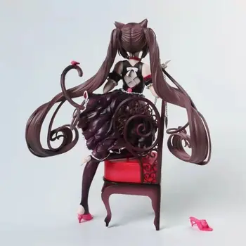 Nekopara Chocola PVC Action Figure Anime Figürü Japon Model Oyuncaklar Alphamax Hizmetçi Elbise Koleksiyonu Bebek Hediyeler İçin Yetişkin